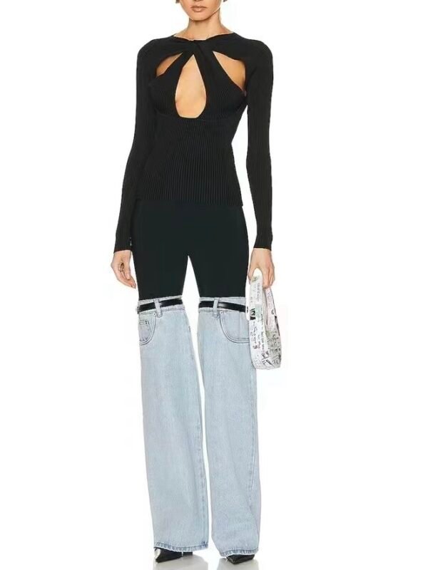 Pantalón de correas